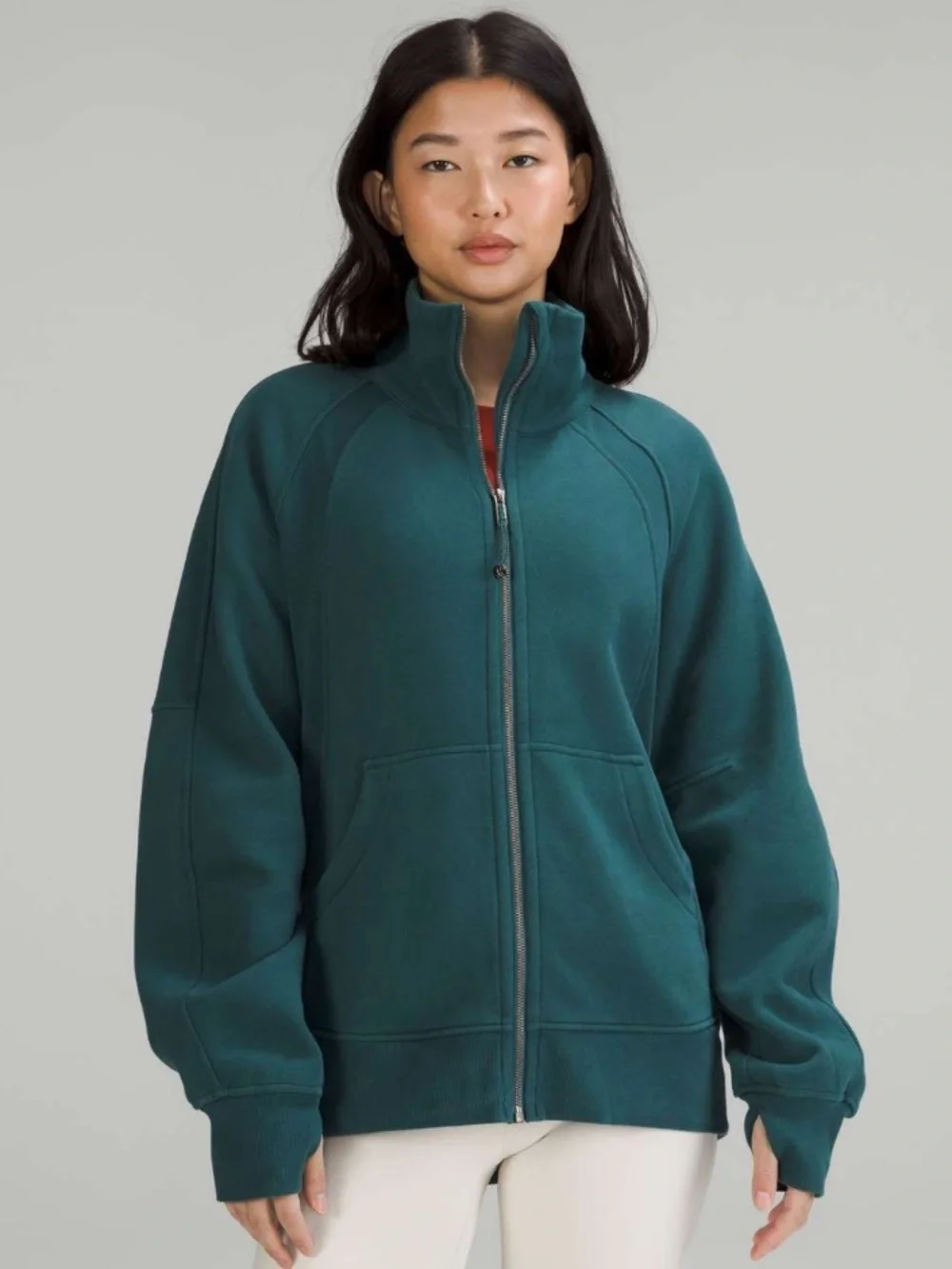 Lululemon Scuba Oversized Funnel-Neck Full Zip - Picture 1 of 6